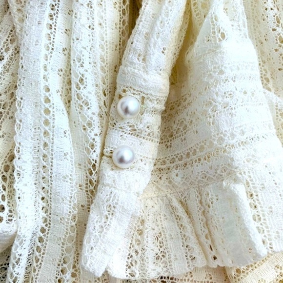 Philosophy di Lorenzo Serafini ivory lace blouse - Picture 5 of 5